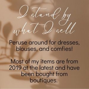 Wanted to extend a warm welcome to all of the new folks visiting my closet! 👋🏼